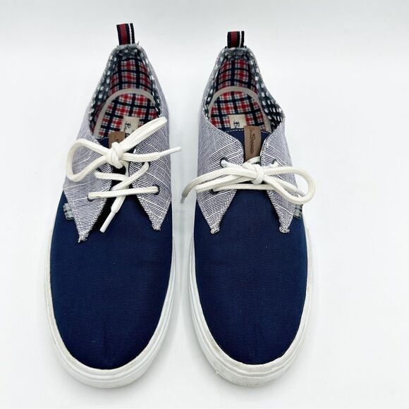 BEN‎ SHERMAN BRADFORD OXFORD SNEAKER - NAVY Sz 11 - Picture 5 of 14